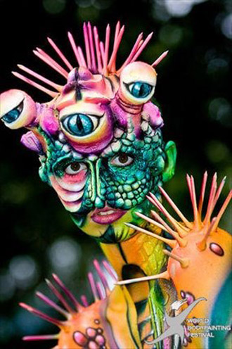 Inspiration from body painting