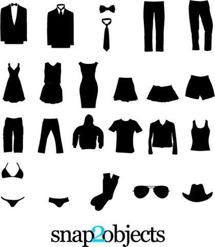 clothing silhouettes cs4