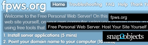 header free personal web server header free personal web server