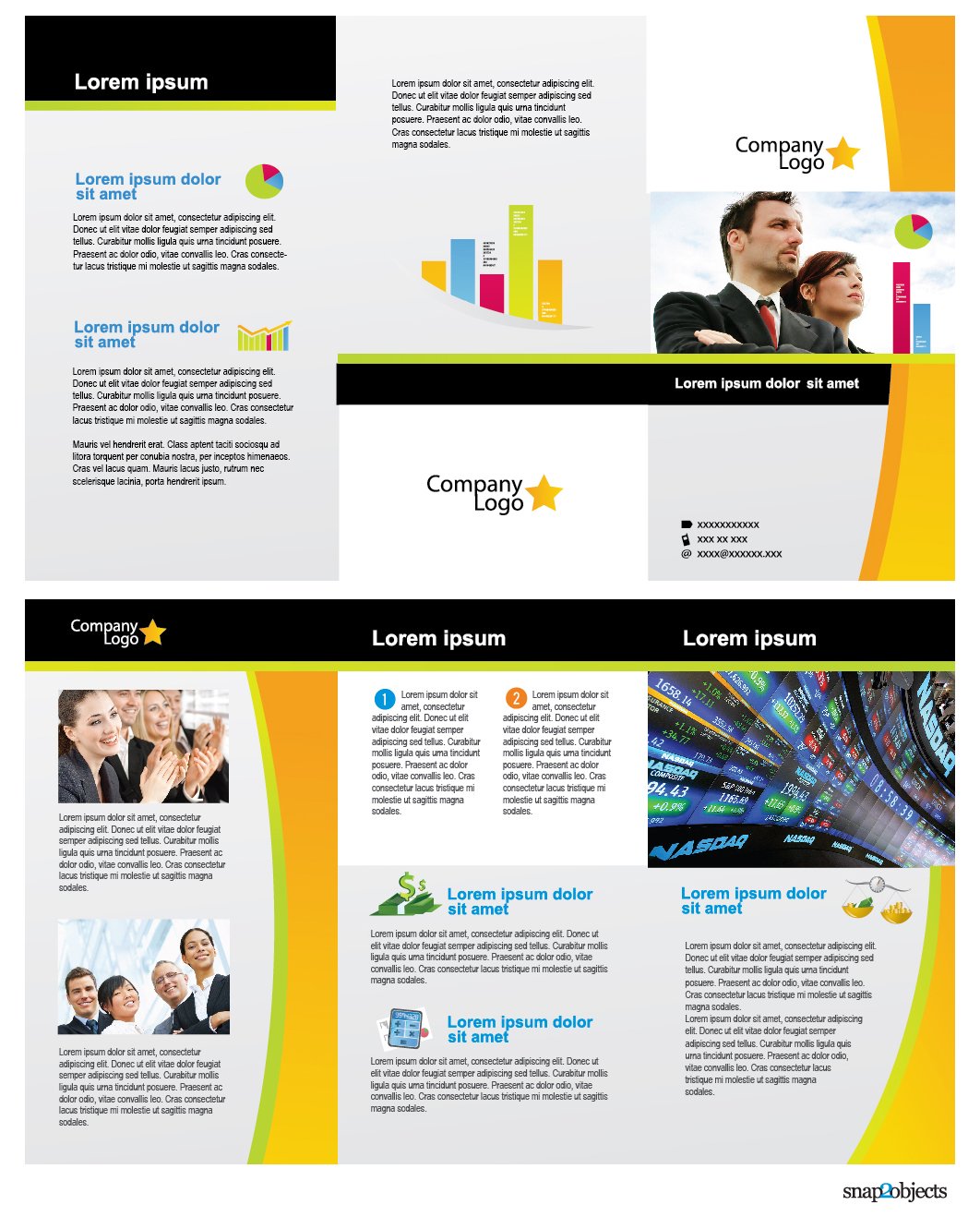 Brochure Template Illustrator Free Download