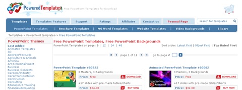 Powered Templates