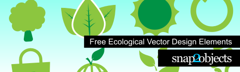 Ecological Vector Design Elements
