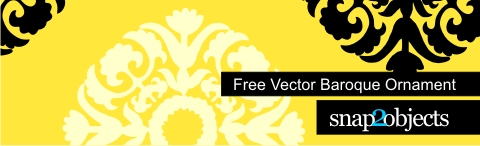 Free Vector Baroque Ornament
