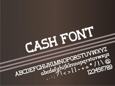 Cash Font
