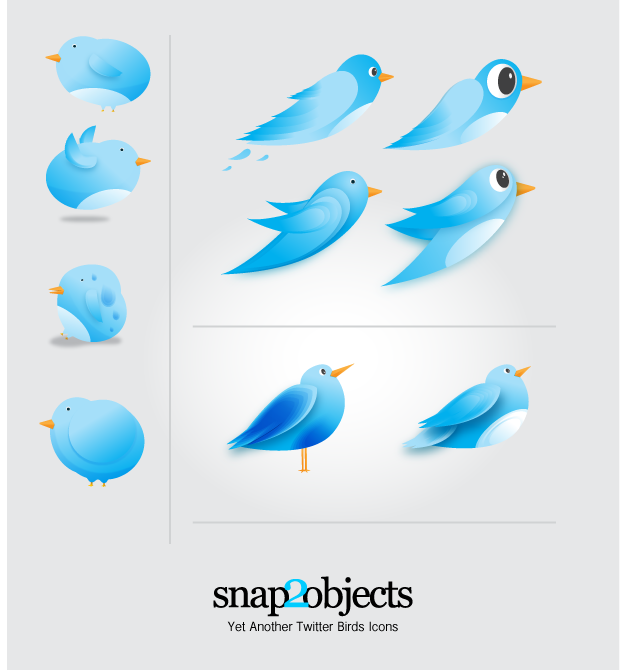 Twitter Vector Icons